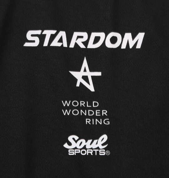 大きいサイズ メンズ STARDOM×SOUL SPORTS レフェリー 半袖 ポロシャツ ブラック 1278-6593-1 3L 4L 5L 6L