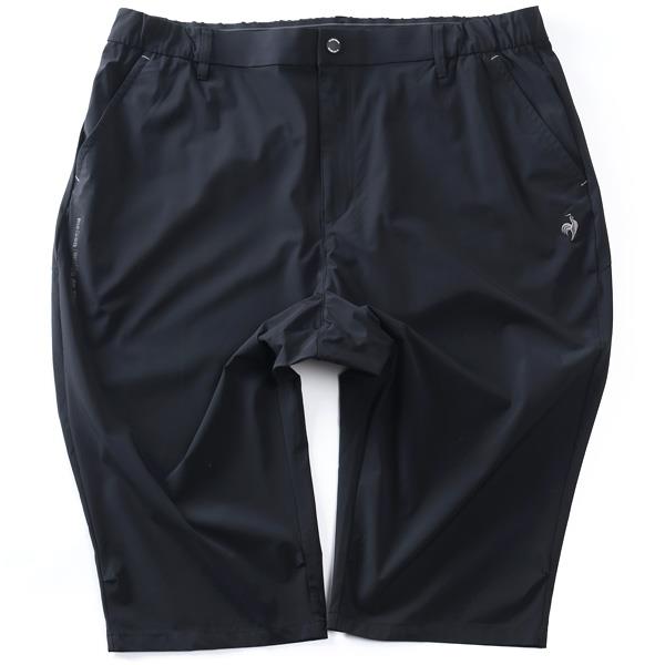 大きいサイズ メンズ LE COQ SPORTIF GOLF ルコックスポルティフ ナイロン ツイル ストレッチ 6分丈 クロップド パンツ ゴルフウエア 吸汗速乾 接触冷感 春夏新作 lg6shpb2m