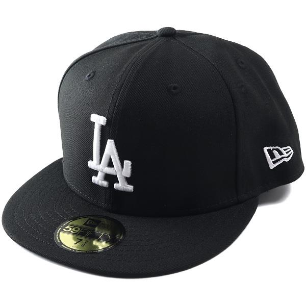 大きいサイズ メンズ NEW ERA ニューエラ 59FIFTY ベースボール キャップ ロサンゼルスドジャース DODGERS 帽子 USA直輸入 10047495