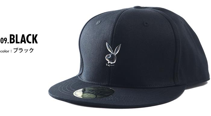 大きいサイズ メンズ PLAYBOY プレイボーイ ベースボール キャップ 帽子 春夏新作 6613-700