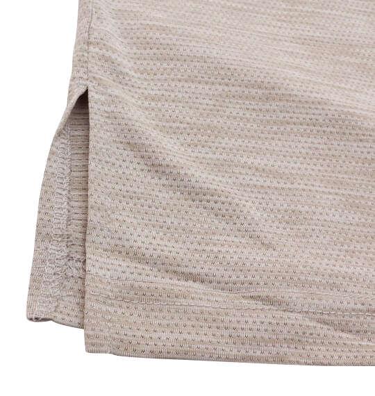 大きいサイズ メンズ EL.FO DRY クルーネック 切替 半袖 Tシャツ チャコール×ベージュ 1278-6707-1 3L 4L 5L 6L 8L