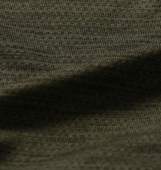 大きいサイズ メンズ EL.FO DRY クルーネック 切替 半袖 Tシャツ カーキ×ベージュ 1278-6707-2 3L 4L 5L 6L 8L
