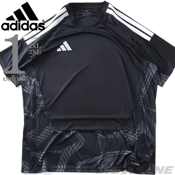 大きいサイズ メンズ ADIDAS アディダス 切り替え 半袖 Tシャツ GOALKEEPER SHIRT USA直輸入 jm8369