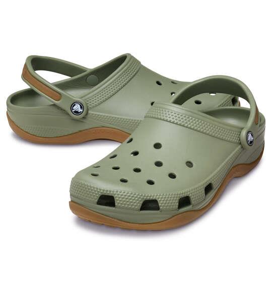 大きいサイズ メンズ CROCS サンダル CLASSIC EVO GUM CLOG カーゴ×ガム 1240-6316-1 M12 M13