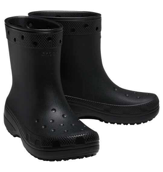 大きいサイズ メンズ CROCS ブーツ CLASSIC BOOT ブラック 1240-6317-2 M12 M13