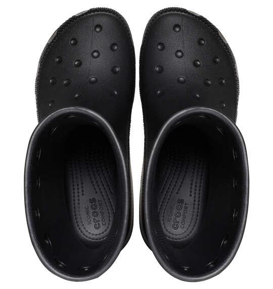 大きいサイズ メンズ CROCS ブーツ CLASSIC BOOT ブラック 1240-6317-2 M12 M13
