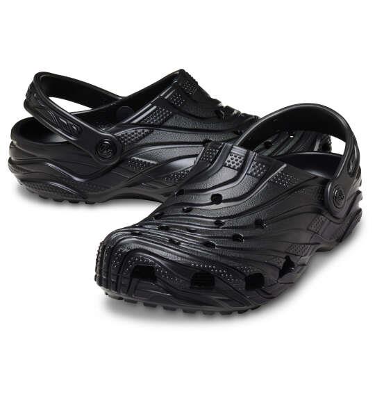 大きいサイズ メンズ CROCS サンダル CLASSIC EROSION CLOG ブラック 1240-6315-2 M12 M13