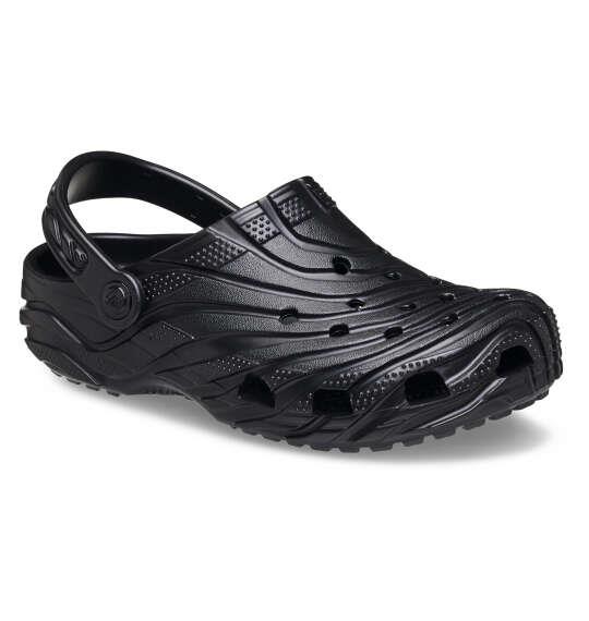 大きいサイズ メンズ CROCS サンダル CLASSIC EROSION CLOG ブラック 1240-6315-2 M12 M13