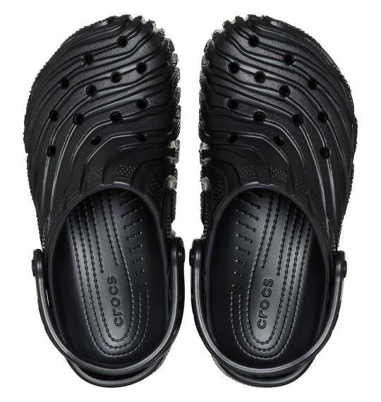 大きいサイズ メンズ CROCS サンダル CLASSIC EROSION CLOG ブラック 1240-6315-2 M12 M13