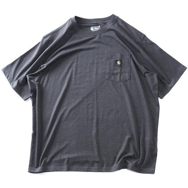 大きいサイズ メンズ CARHARTT カーハート ポケット付 プリント 半袖 Tシャツ IRVINE RELAXED BLOCK CAMO T-SHIRT USA直輸入 107296
