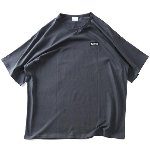 大きいサイズ メンズ Columbia コロンビア バックプリント 半袖 Tシャツ HEAVYWEIGHT ICONIC TEE USA直輸入 2155061