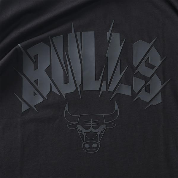 大きいサイズ メンズ NEW ERA ニューエラ NBA シカゴブルズ 半袖 Tシャツ CHICAGO BULLS NBA BLACK OVERSIZED T-SHIRT USA直輸入 60771523