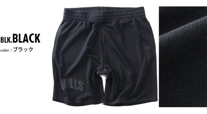 大きいサイズ メンズ NEW ERA ニューエラ NBA シカゴブルズ ショーツ ショートパンツ ハーフパンツ NBA CHICAGO BULLS BLACK SHORTS USA直輸入 60771533
