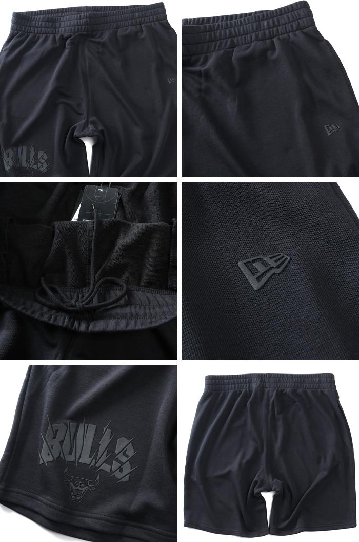 大きいサイズ メンズ NEW ERA ニューエラ NBA シカゴブルズ ショーツ ショートパンツ ハーフパンツ NBA CHICAGO BULLS BLACK SHORTS USA直輸入 60771533