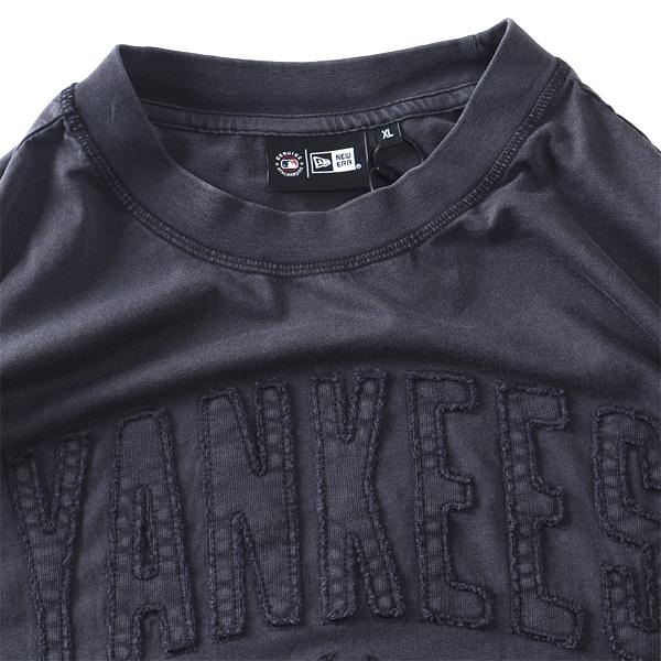 大きいサイズ メンズ NEW ERA ニューエラ MLB ヤンキース 半袖 Tシャツ MLB WASHED NEW YORK YANKEES T-SHIRT USA直輸入 60771645