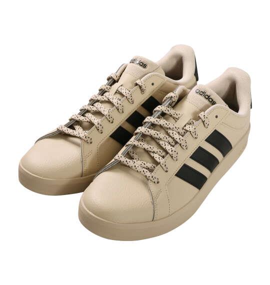 大きいサイズ メンズ adidas スニーカー GRAND COURT BASE 3.0 U カーキスリー 1240-6366-3 29 30 31