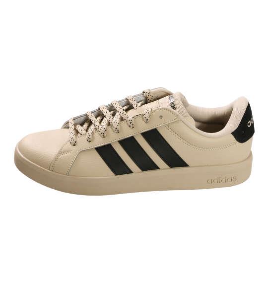 大きいサイズ メンズ adidas スニーカー GRAND COURT BASE 3.0 U カーキスリー 1240-6366-3 29 30 31