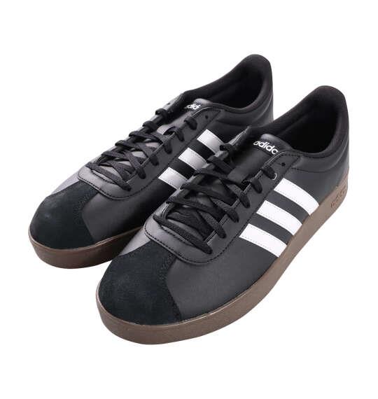 大きいサイズ メンズ adidas スニーカー VL COURT BASE U コアブラック 1240-6364-2 29 30 31