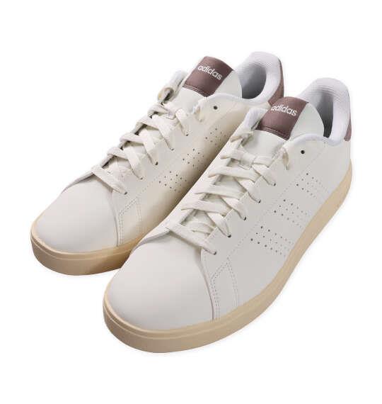 大きいサイズ メンズ adidas スニーカー ADVANCOURT BASE 2.0 U コアホワイト 1240-6365-1 29 30 31 32