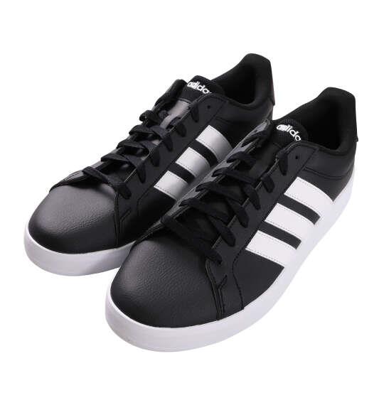 大きいサイズ メンズ adidas スニーカー GRAND COURT BASE 3.0 U コアブラック 1240-6366-2 29 30 31