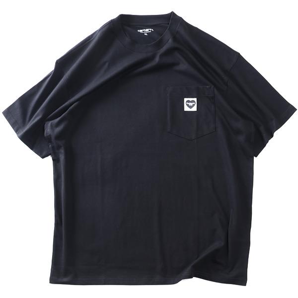 大きいサイズ メンズ CARHARTT カーハート ポケット付 半袖 Tシャツ S/S POCKET HEART T-SHIRT USA直輸入 i032128