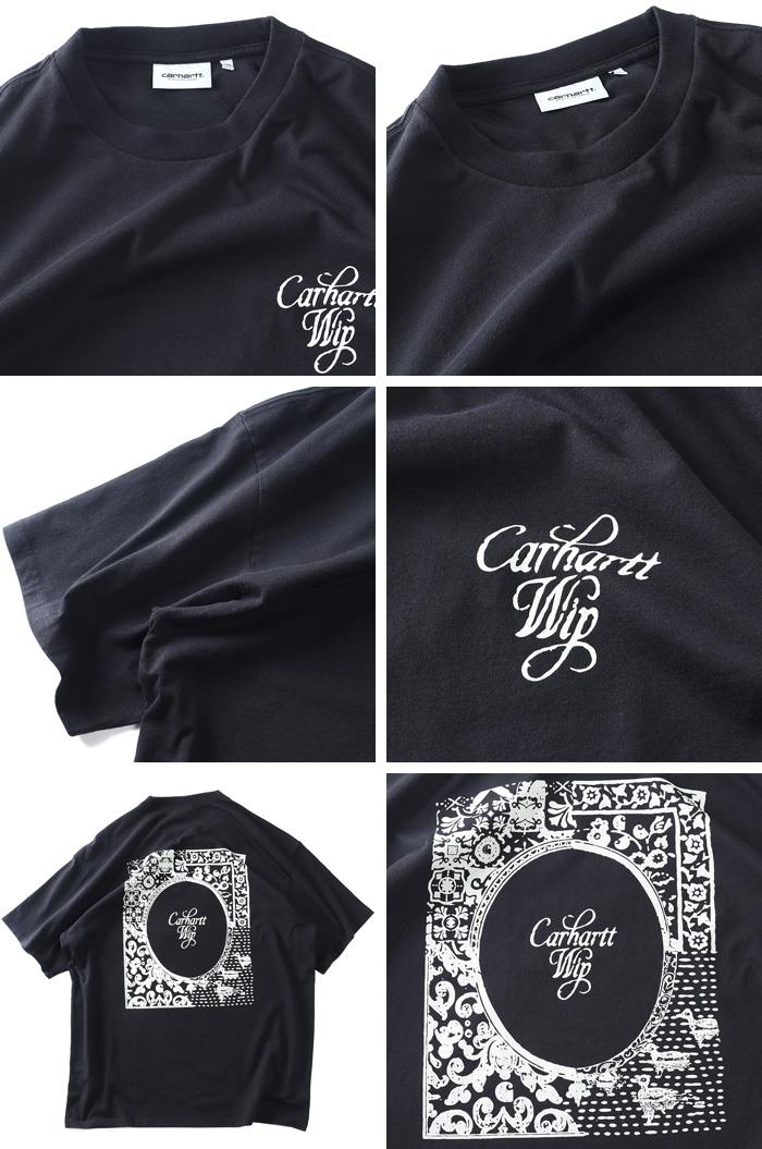 大きいサイズ メンズ CARHARTT カーハート プリント 半袖 Tシャツ S/S VESTIGE T-SHIRT USA直輸入 i036220