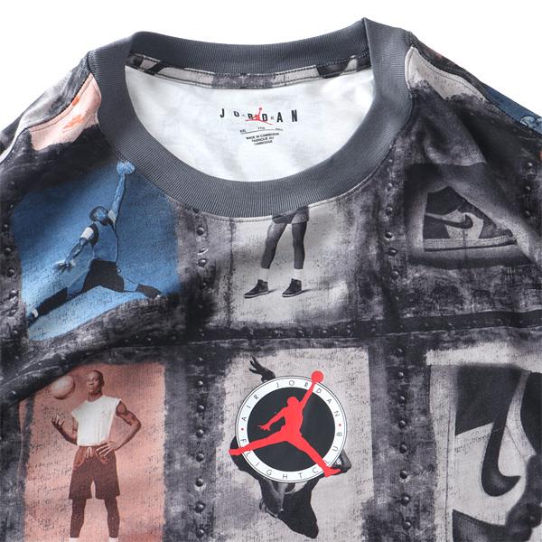 大きいサイズ メンズ NIKE ナイキ 総柄プリント 半袖 Tシャツ ジョーダン フライト クラブ JORDAN FLIGHT CLUB USA直輸入 if3114