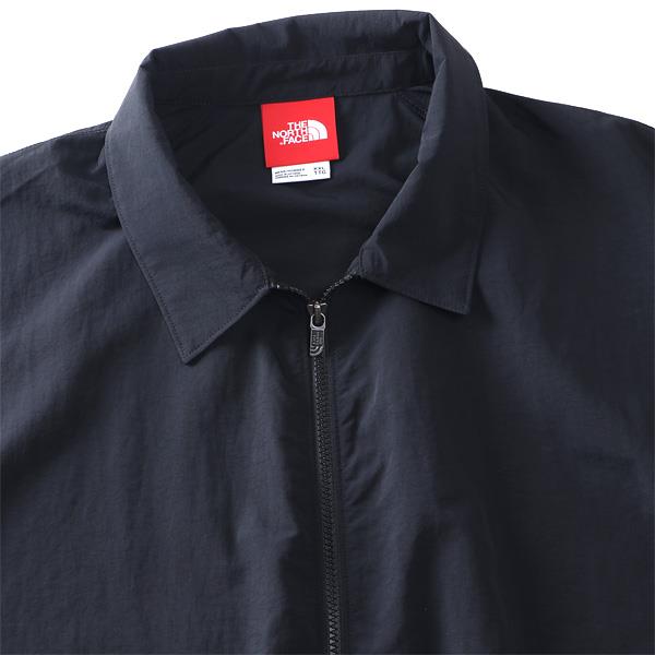 大きいサイズ メンズ THE NORTH FACE ノースフェイス フルジップ ナイロン ジャケット TNF RED BOX L/S TOP USA直輸入 nf0a8fhc-jk3