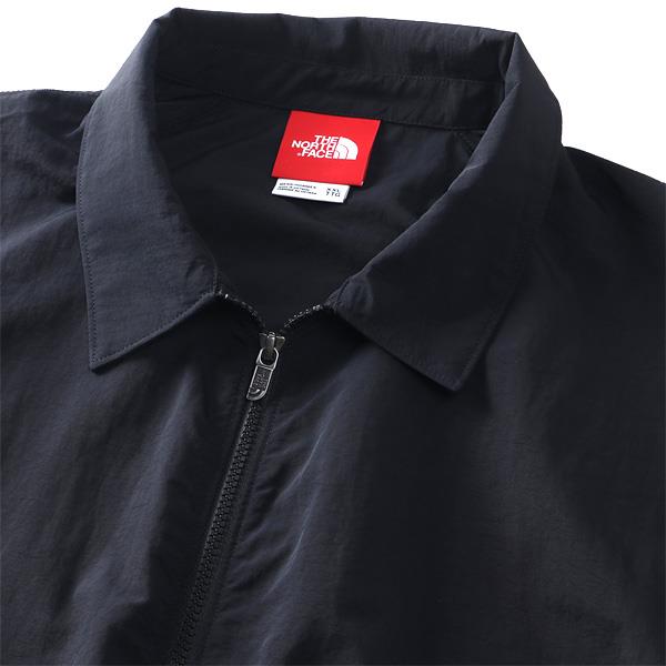 大きいサイズ メンズ THE NORTH FACE ノースフェイス フルジップ ナイロン ジャケット TNF RED BOX L/S TOP USA直輸入 nf0a8fhc-jk3