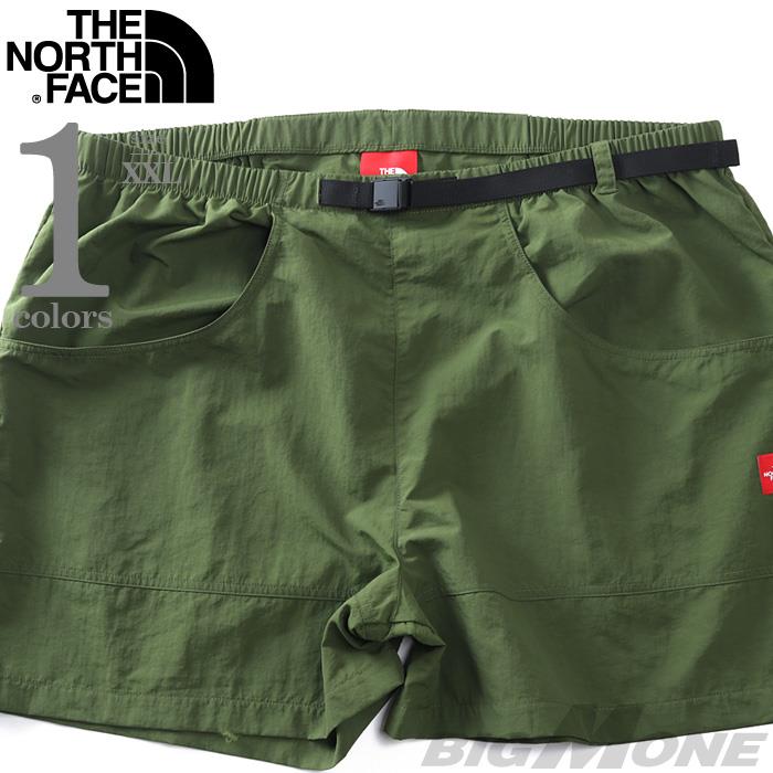 大きいサイズ メンズ THE NORTH FACE ノースフェイス ナイロン ショーツ ショートパンツ TNF RB NYLON SHORT USA直輸入 nf0a8fhd-bri