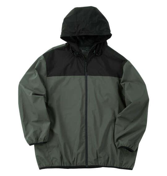 大きいサイズ メンズ Mc.S.P 撥水防風 ウインドブレーカー ジャケット ダークカーキ 1273-4640-4 3L 4L 5L 6L 7L 8L