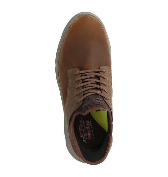 大きいサイズ メンズ SKECHERS スニーカー SKECHERS SLIP-INS GARZE-CARLYN ブラウン 1240-6332-1 30 31 32