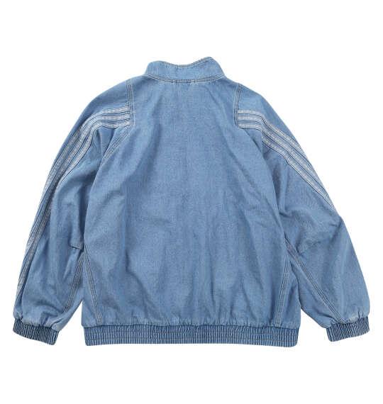 大きいサイズ メンズ adidas STADIUMウォッシュ デニム ジャケット クリスタルスカイ 1247-6321-1 3XL 4XL 5XL