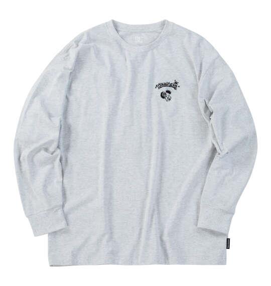 大きいサイズ メンズ DCSHOES 26GAME APP 長袖 Tシャツ ヘザーグレー 1278-6370-1 3L 4L 5L 6L