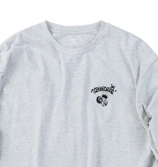 大きいサイズ メンズ DCSHOES 26GAME APP 長袖 Tシャツ ヘザーグレー 1278-6370-1 3L 4L 5L 6L