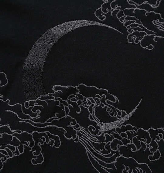 大きいサイズ メンズ 絡繰魂 龍逆鱗 長袖 Tシャツ ブラック 1258-6310-1 3L 4L 5L 6L