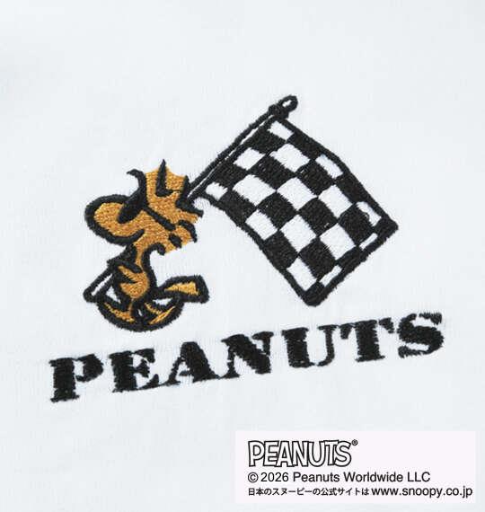 大きいサイズ メンズ FLAGSTAFF×PEANUTS スヌーピーコラボ 長袖 Tシャツ ホワイト 1278-6365-1 3L 4L 5L 6L 8L