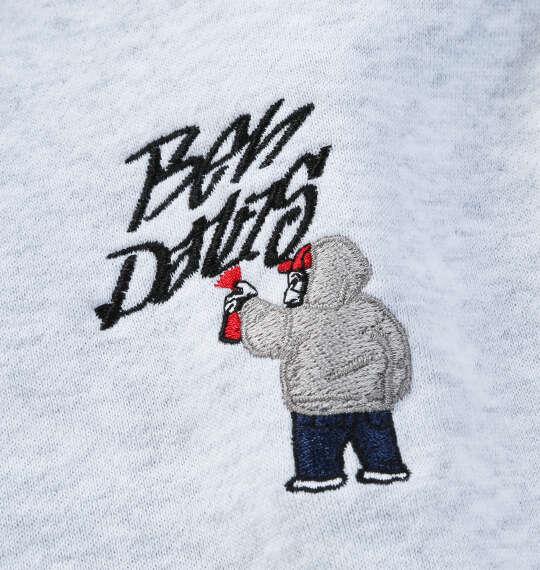 大きいサイズ メンズ BEN DAVIS バックフードプリント プル パーカー アッシュ 1278-6633-1 3L 4L 5L 6L