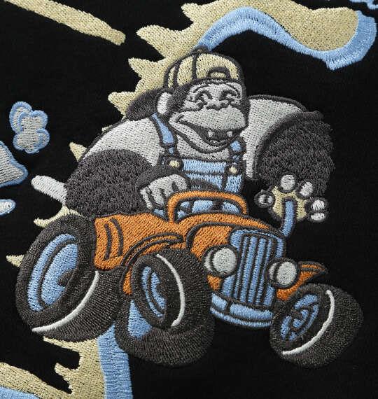 大きいサイズ メンズ BEN DAVIS スーベニア フルジップ パーカー ブラック 1278-6634-2 3L 4L 5L 6L