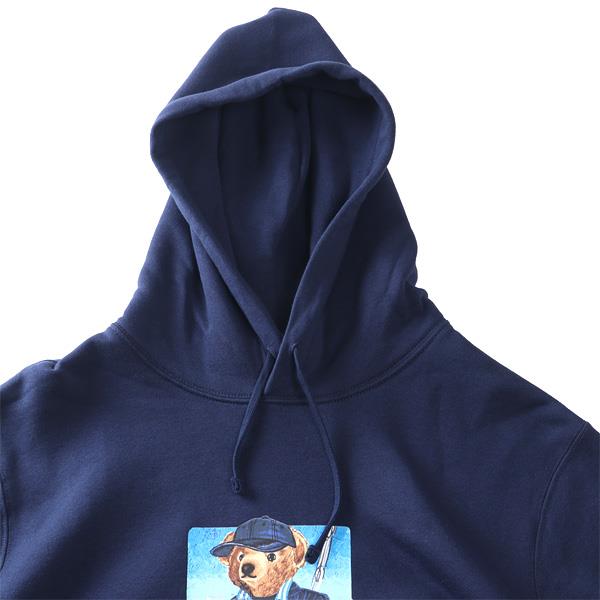 大きいサイズ メンズ POLO RALPH LAUREN ポロ ラルフローレン プリント プルオーバー パーカー USA直輸入 710b21811-001