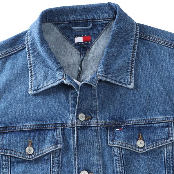 大きいサイズ メンズ TOMMY JEANS トミージーンズ デニム ジャケット Gジャン RYAN RG TRCKR JK USA直輸入 dm0dm22635