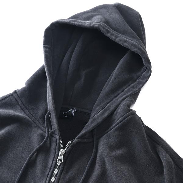 大きいサイズ メンズ HUF ハフ ウォッシュ加工 フルジップ パーカー PACIFIC WASH FZ HOODIE USA直輸入 fl00252