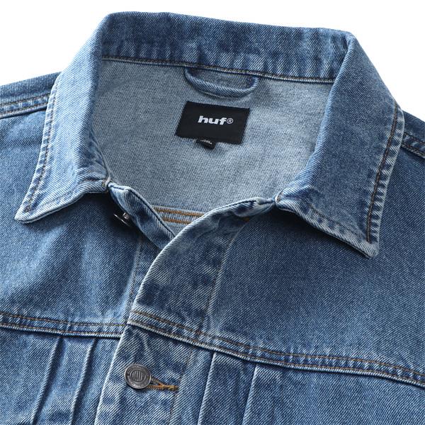 大きいサイズ メンズ HUF ハフ デニム ジャケット Gジャン 89 TRUCKER JACKET USA直輸入 jk00502