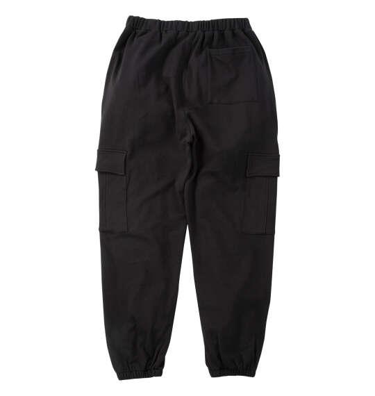 大きいサイズ メンズ SEVEN2 裏毛 スウェット カーゴ パンツ ブラック 1264-6300-2 3L 4L 5L 6L 8L