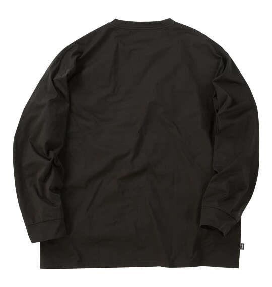 大きいサイズ メンズ SY32 by SWEET YEARS バーティカルロゴ 長袖 Tシャツ ブラック 1278-6331-2 3L 4L 5L 6L