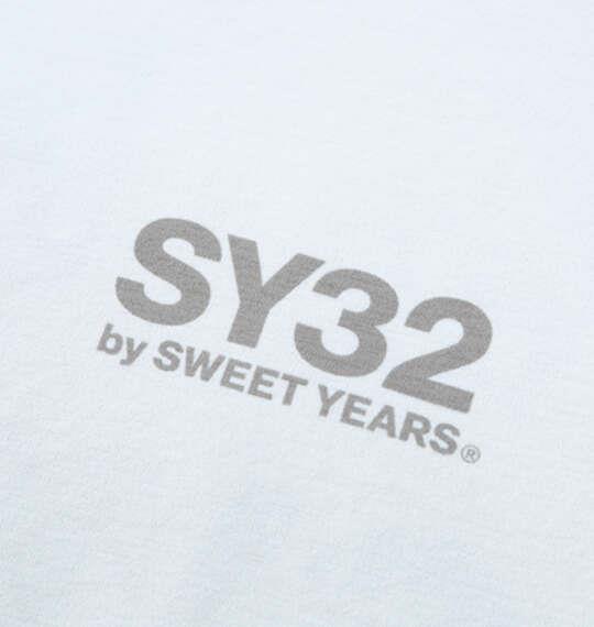 大きいサイズ メンズ SY32 by SWEET YEARS ハートグラデーション 長袖 Tシャツ ホワイト 1278-6332-1 3L 4L 5L 6L