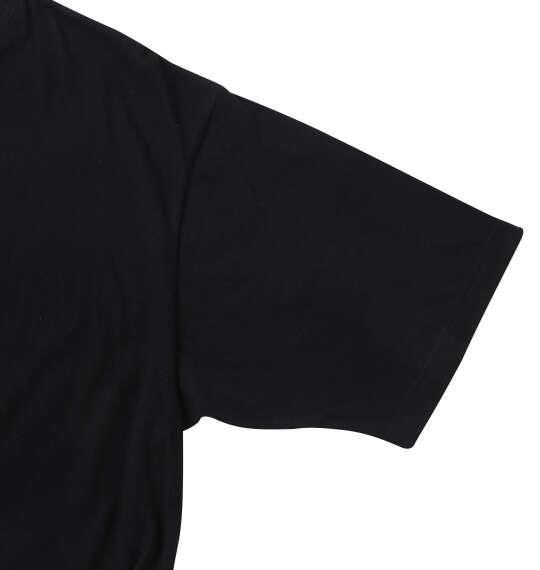 大きいサイズ メンズ MANCHES クルー Tシャツ 3枚パック ブラック 1258-6380-2 3L 4L 5L 6L 7L 8L