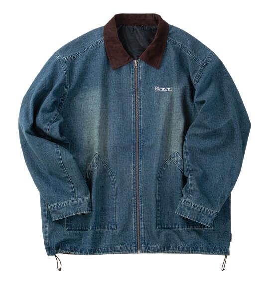 大きいサイズ メンズ ELEMENT DENIM FIELD ジャケット フェイドブルー 1273-6315-1 3L 4L 5L 6L