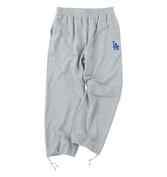 大きいサイズ メンズ Fanatics MLBスタンダードロゴ スウェット パンツ グレー ロサンゼルス・ドジャース 1274-6305-1 3L 4L 5L 6L