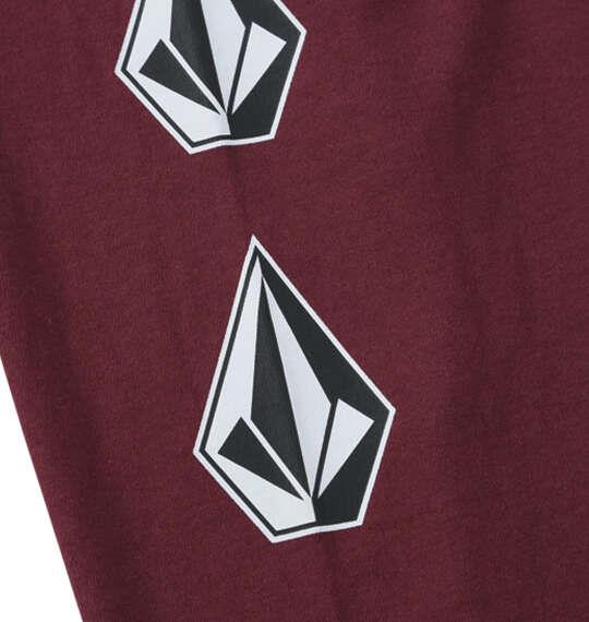 大きいサイズ メンズ VOLCOM TRUE TO THIS 長袖 Tシャツ バーガンディ 1278-6305-1 3L 4L 5L 6L